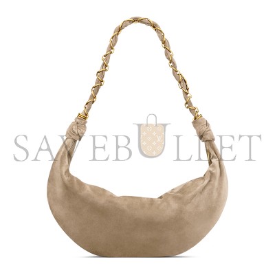 YSL AMALIA HOBO IN SUEDE 8622101U80W1632 (28*23*4cm)